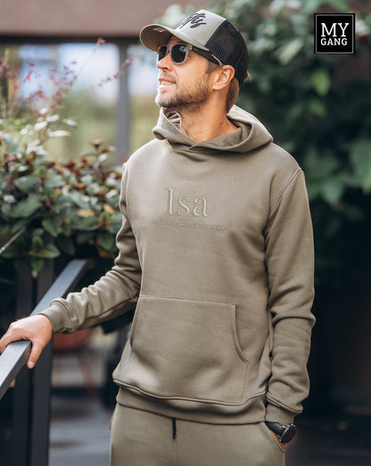 Sweatshirt/hoodie ISA. TUGEV ÕLG, MILLELE TOETUDA