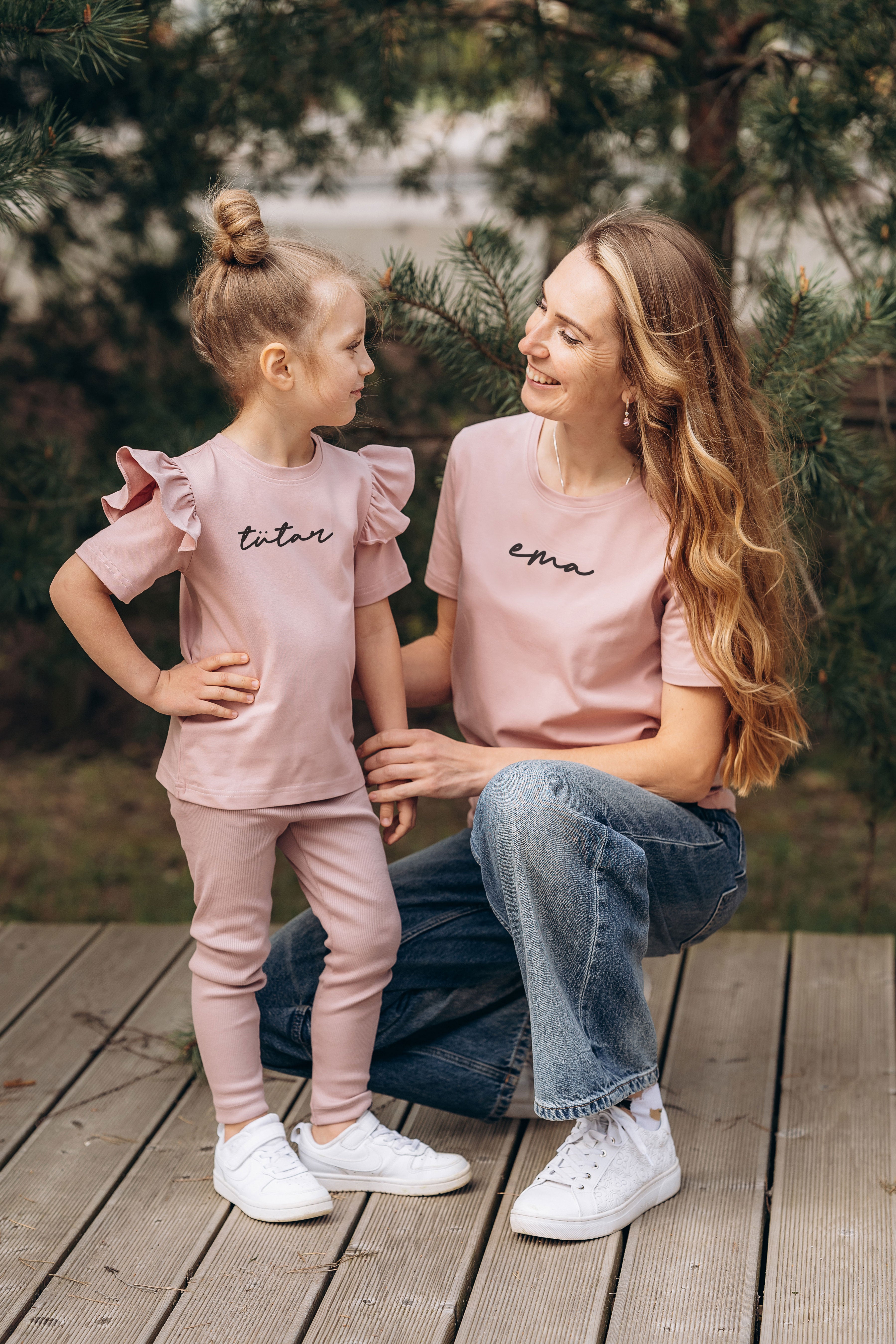 T-shirt set EMA ja TÜTAR