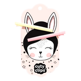 Hair clips ''MOON RABBIT NO. 20''