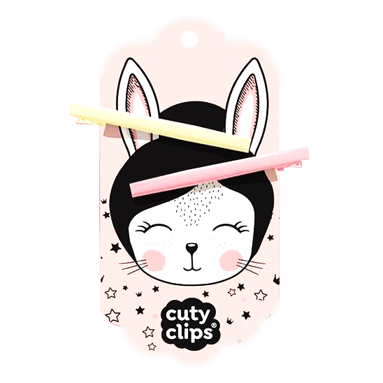 Hair clips ''MOON RABBIT NO. 20''